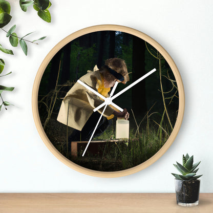 "The Mystery of the Hidden Lab" - The Alien Wall Clock