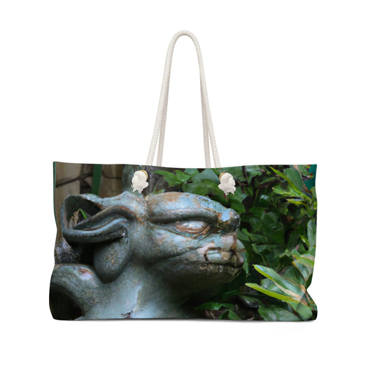 "Guardian of the Secret Garden" - Die Alien Weekender Bag