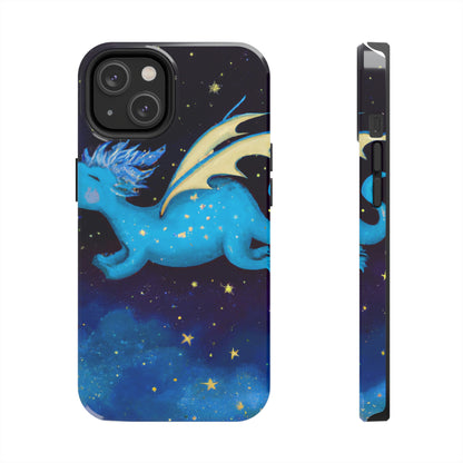 "Drifting Among the Stars: Die Geschichte eines Drachenbabys" - Die Alien Tough Phone Cases