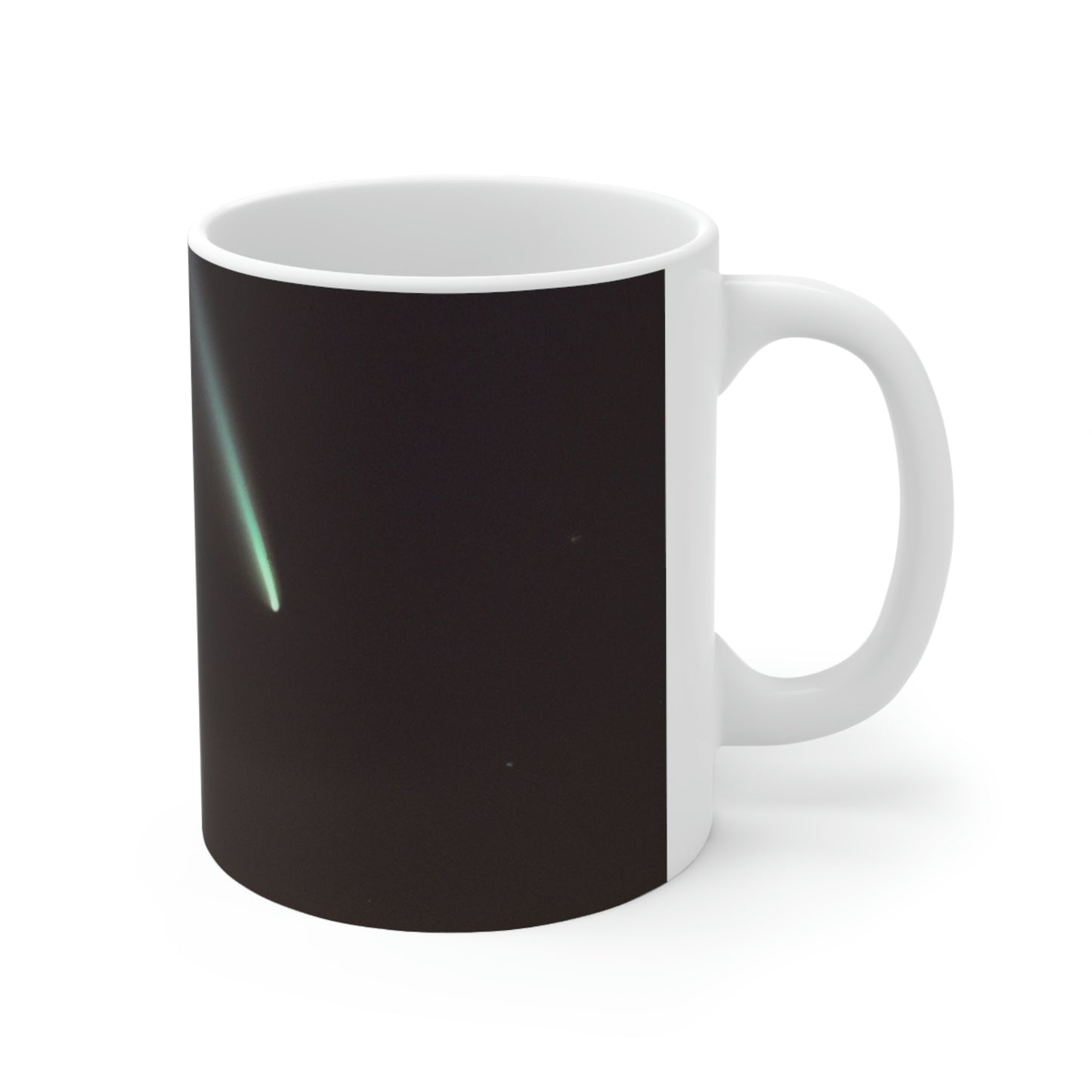 "Celestial Radiance" - The Alien Ceramic Mug 11 oz