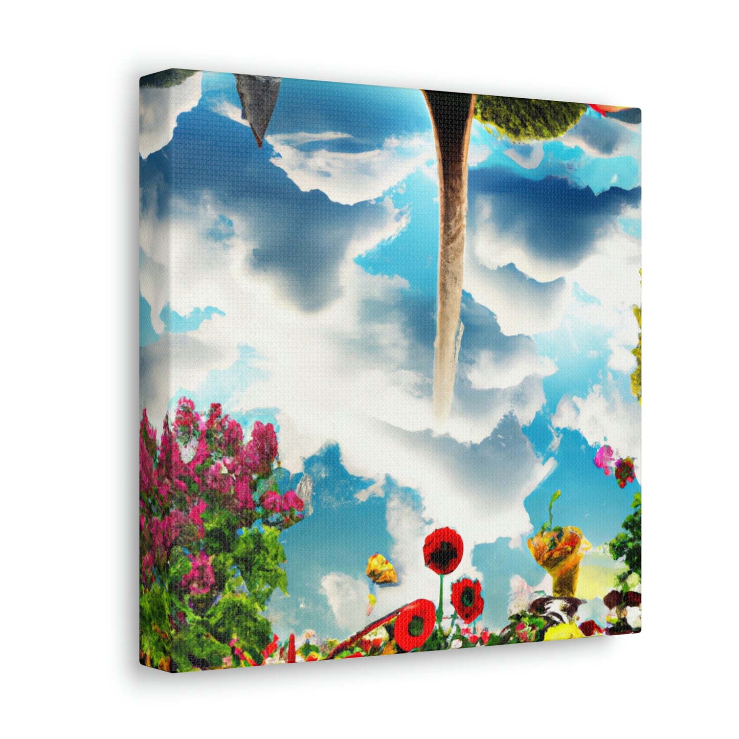 Rainbow Sky Garden - The Alien Canva