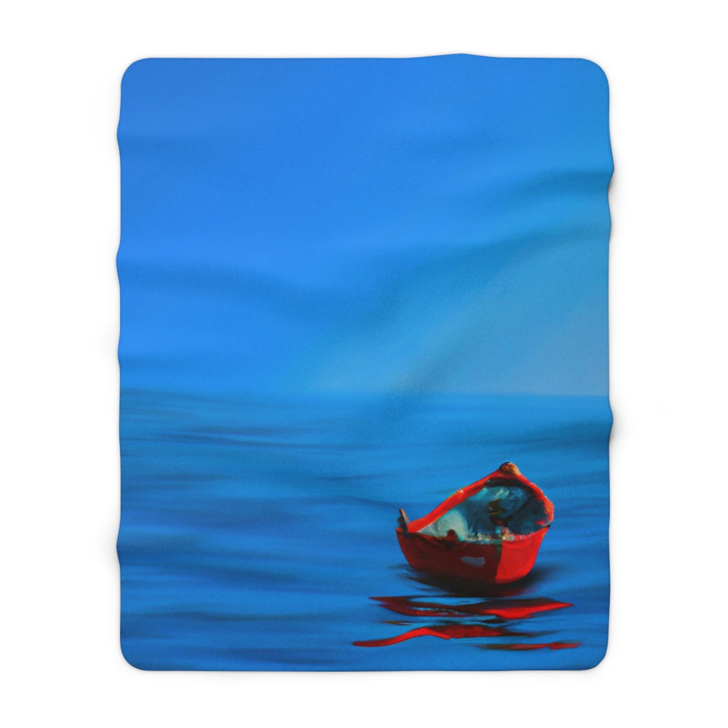 "A Voyage of Isolation" - The Alien Sherpa Fleece Blanket