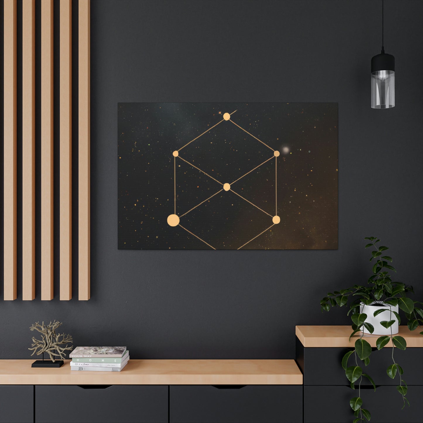 "Stellar Constellations: A Celestial Redesign" - The Alien Canva.