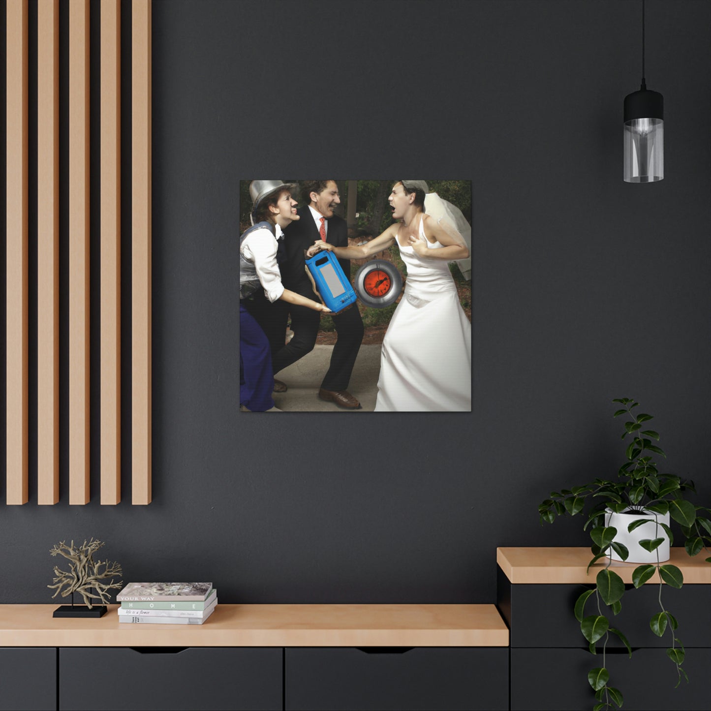 "A Timely Wedding Surprise" - The Alien Canva