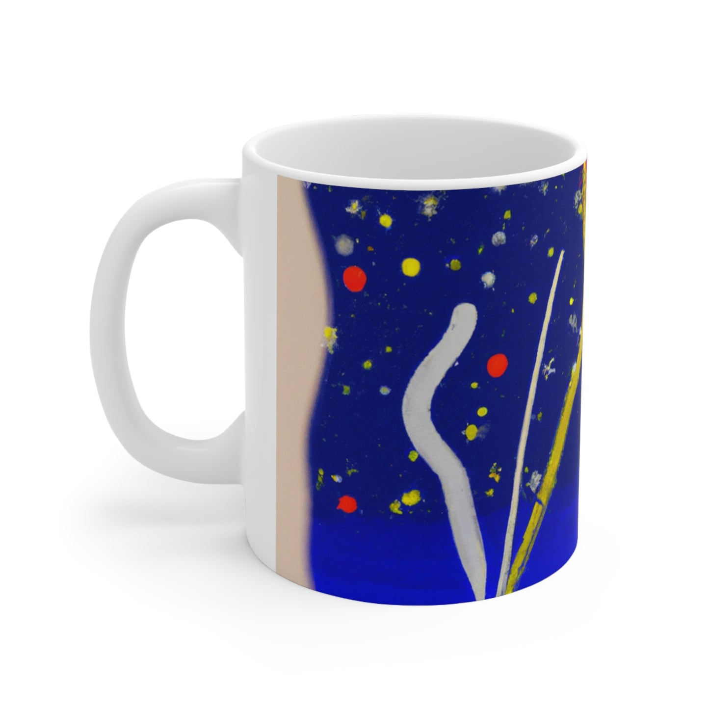 "A Spark of Solitude" - The Alien Ceramic Mug 11 oz