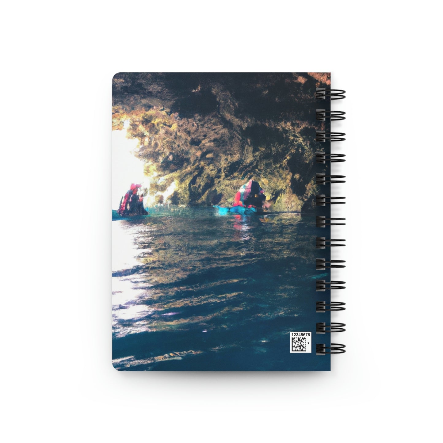 The Diving Depths of the Oceanic Cave - The Alien Spiral Bound Journal