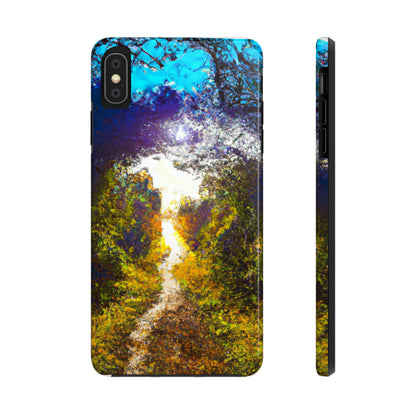 "A Beam of Light on a Forgotten Path" - The Alien Tough Phone Cases