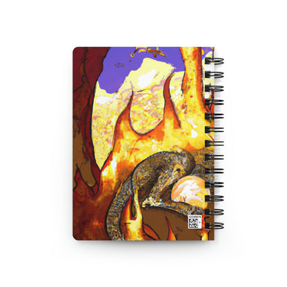 "A Slumbering Dragon in an Infernal Embrace" - The Alien Spiral Bound Journal