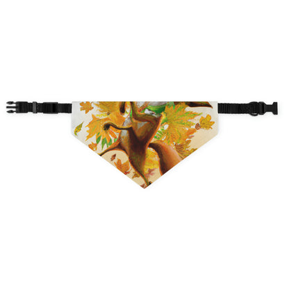 "Autumnal Adventure: A Fox's Unschief" - Das Alien Pet Bandana Halsband