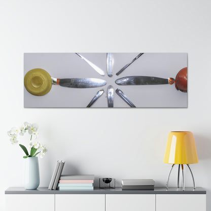 "Kitchen Creativity: A Creative Art Project" - Canvas