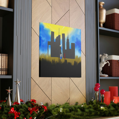 "Cityscapes in a Changing Climate" - Canvas