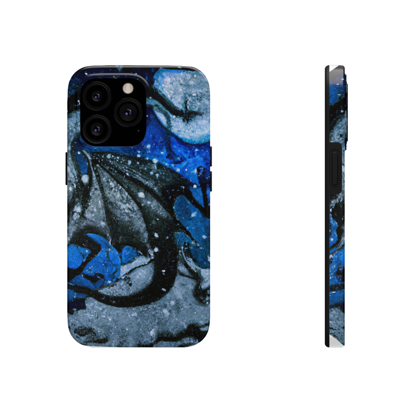 "Frosted Moonlight Dragon" - Die Alien Tough Phone Cases