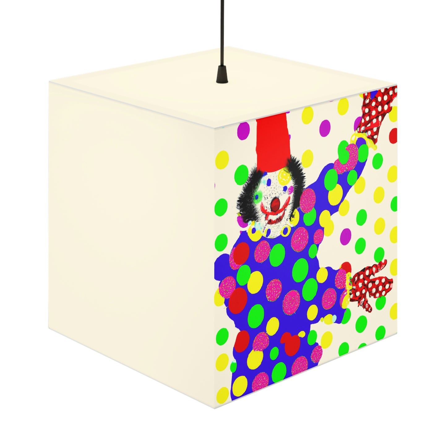 "Clowning Around in the Cold: A Winter Glove Story" - The Alien Light Cube Lamp