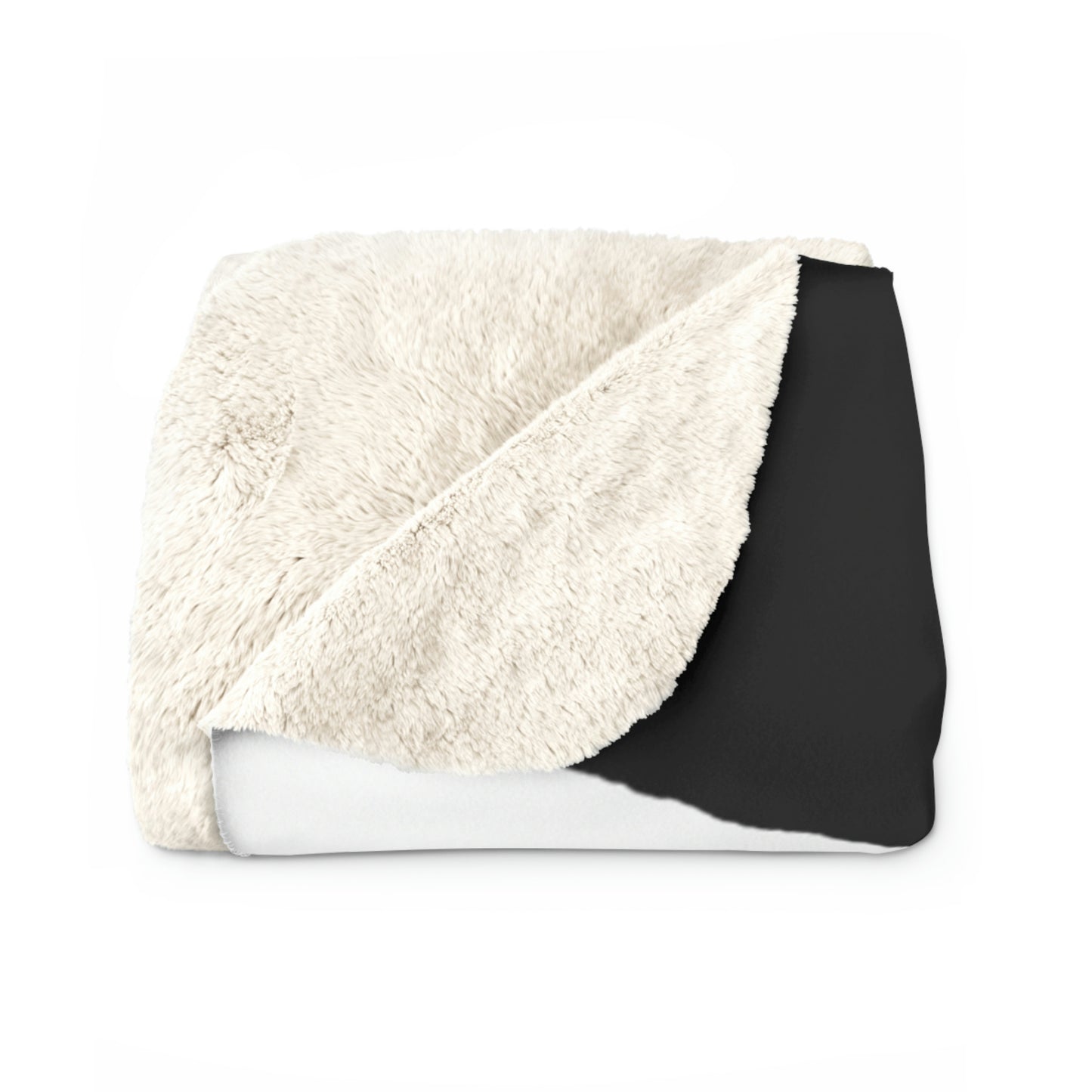 Lost in the Shadows: The White Feather's Journey - The Alien Sherpa Fleece Blanket