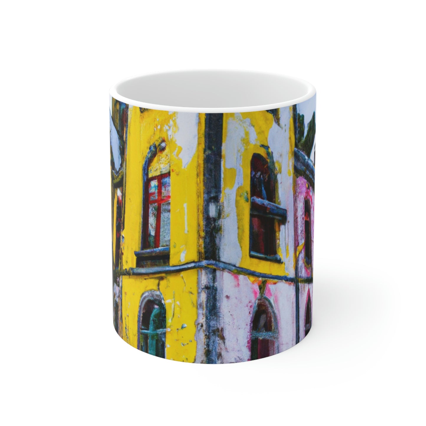 "Castle of Snow and Shadows" - The Alien Ceramic Mug 11 oz