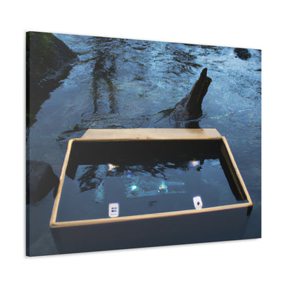 "The Floating Mystery Box" - The Alien Canva