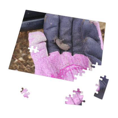 "A Tiny Home in an Old Glove" - The Alien Jigsaw Puzzle