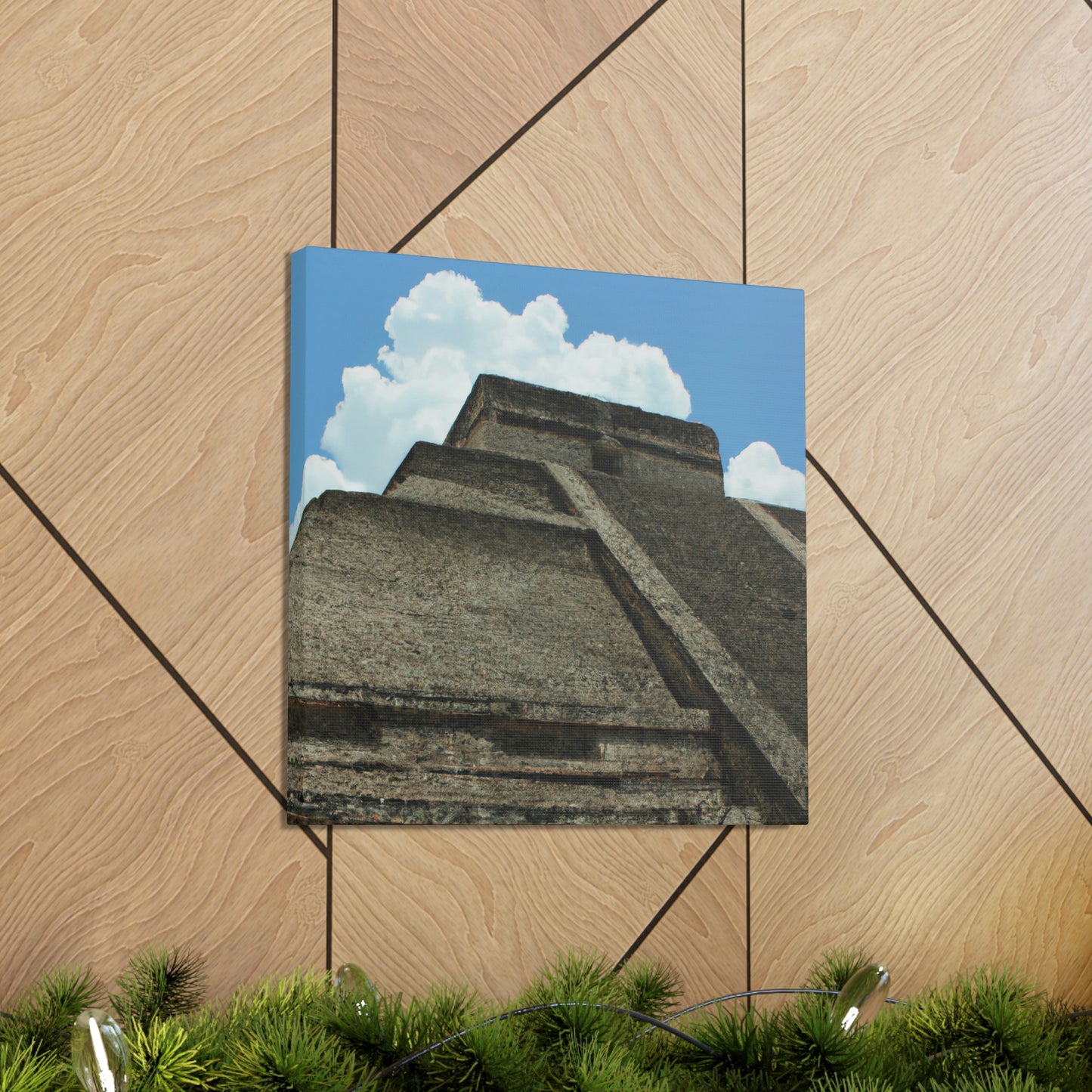 "The Ancient Pyramid's Hidden Treasures" - The Alien Canva