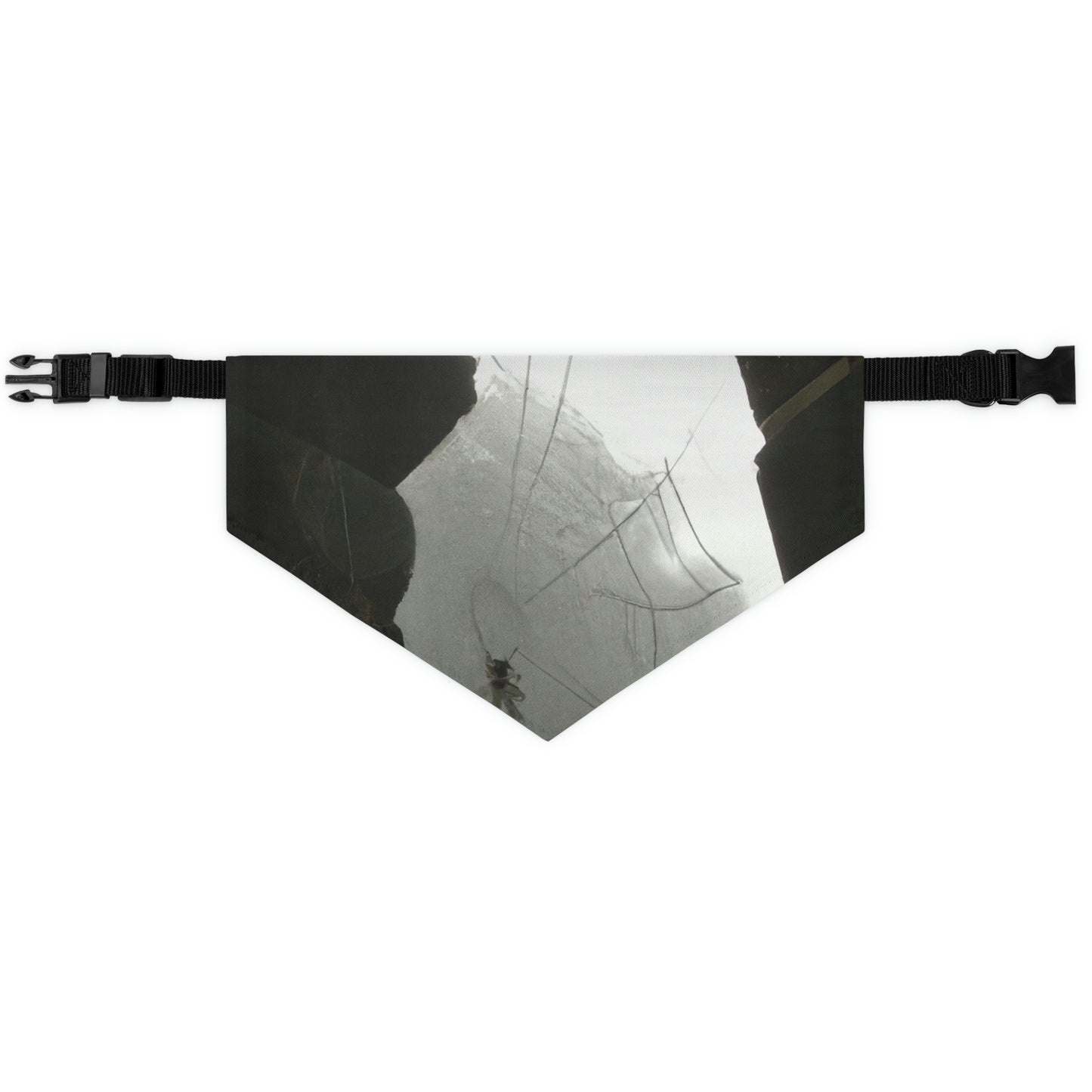 "Ghostly Cobwebs in the Ruins" - The Alien Pet Bandana Collar