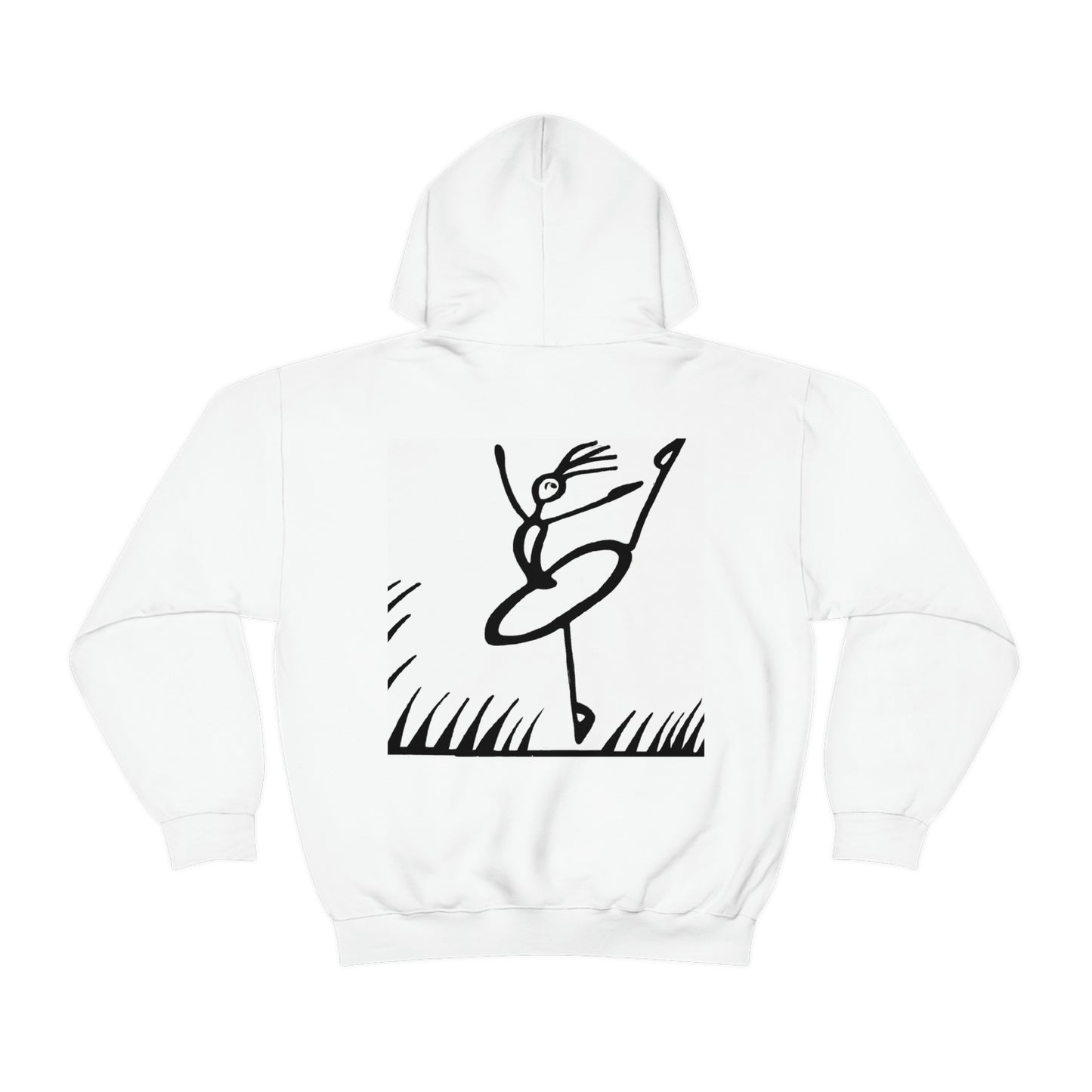 "Ballet on a Blade: A Ballerina's Spin" - The Alien Unisex Hoodie