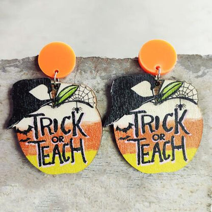 Pendientes colgantes de Halloween