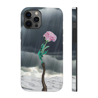 "Aight Against the Storm: The Story of a Lonely Flower" - The Alien Tough Phone Cases