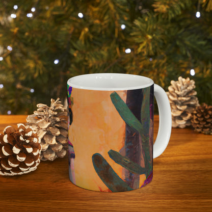 "A Child's Unexpected Enchanted Journey" - The Alien Ceramic Mug 11 oz