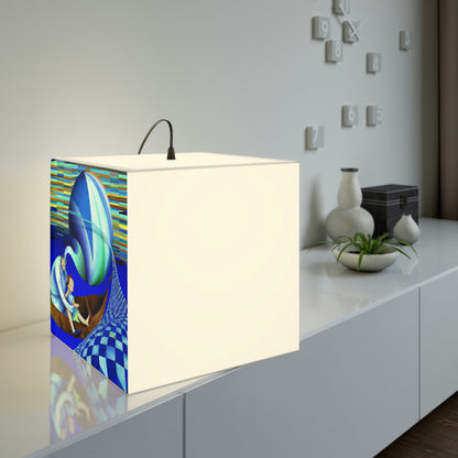 "Drifting: A Father and Son's Voyage Through Life" - The Alien Light Cube Lamp