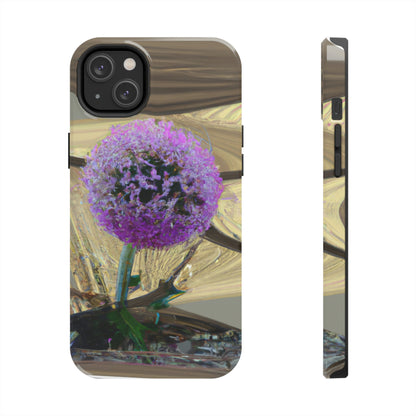 „A Blooming Miracle: Beauty in Chaos“ – The Alien Tough Phone Cases