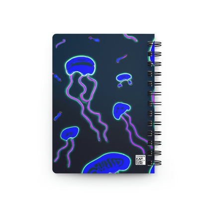 "Midnight Radiance" - The Alien Spiral Bound Journal