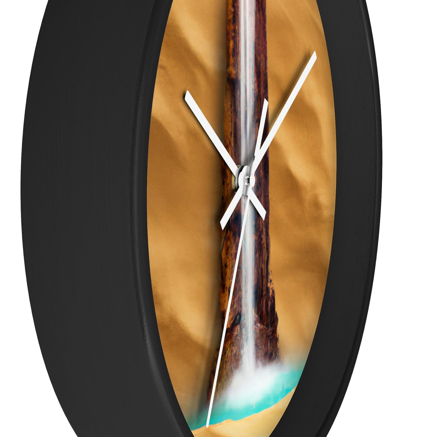 "Lonely Waterfall in a Desolate Desert" - The Alien Wall Clock