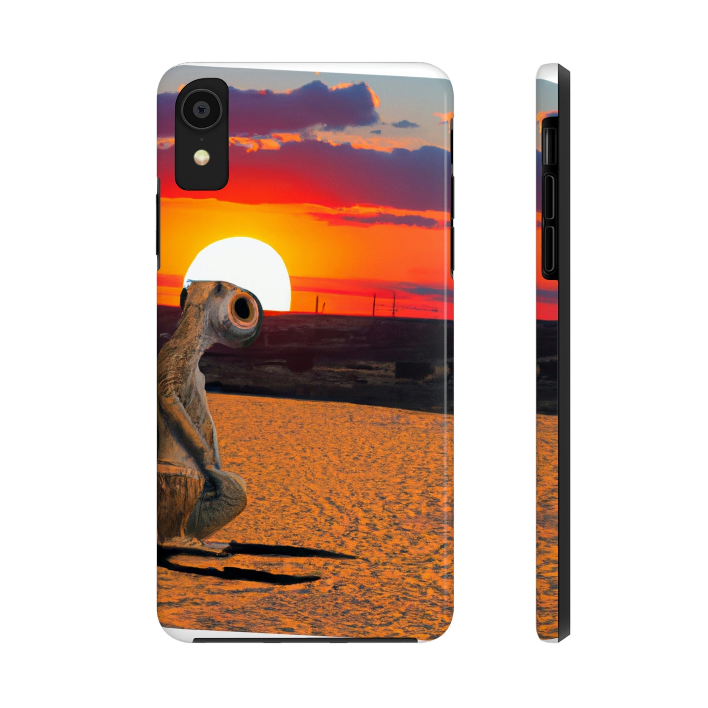 "Farewell to the Horizon" - Die Alien Tough Phone Cases