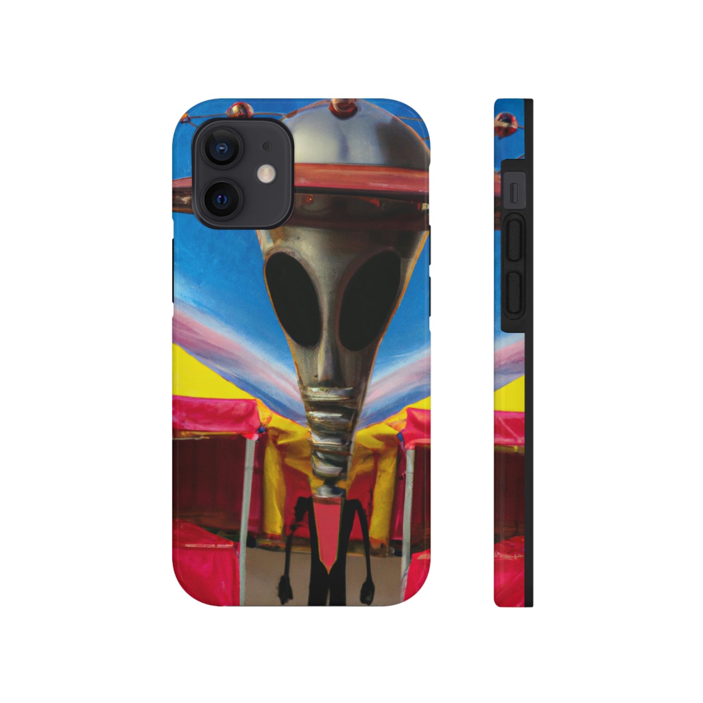 "Fair Invaders: A Cosmic Crash Course" - The Alien Tough Phone Cases