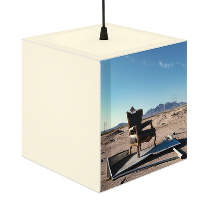 "The Forgotten Throne of the Desert" - The Alien Light Cube Lamp