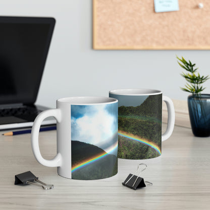 The Rainbow Gateway - The Alien Ceramic Mug 11 oz