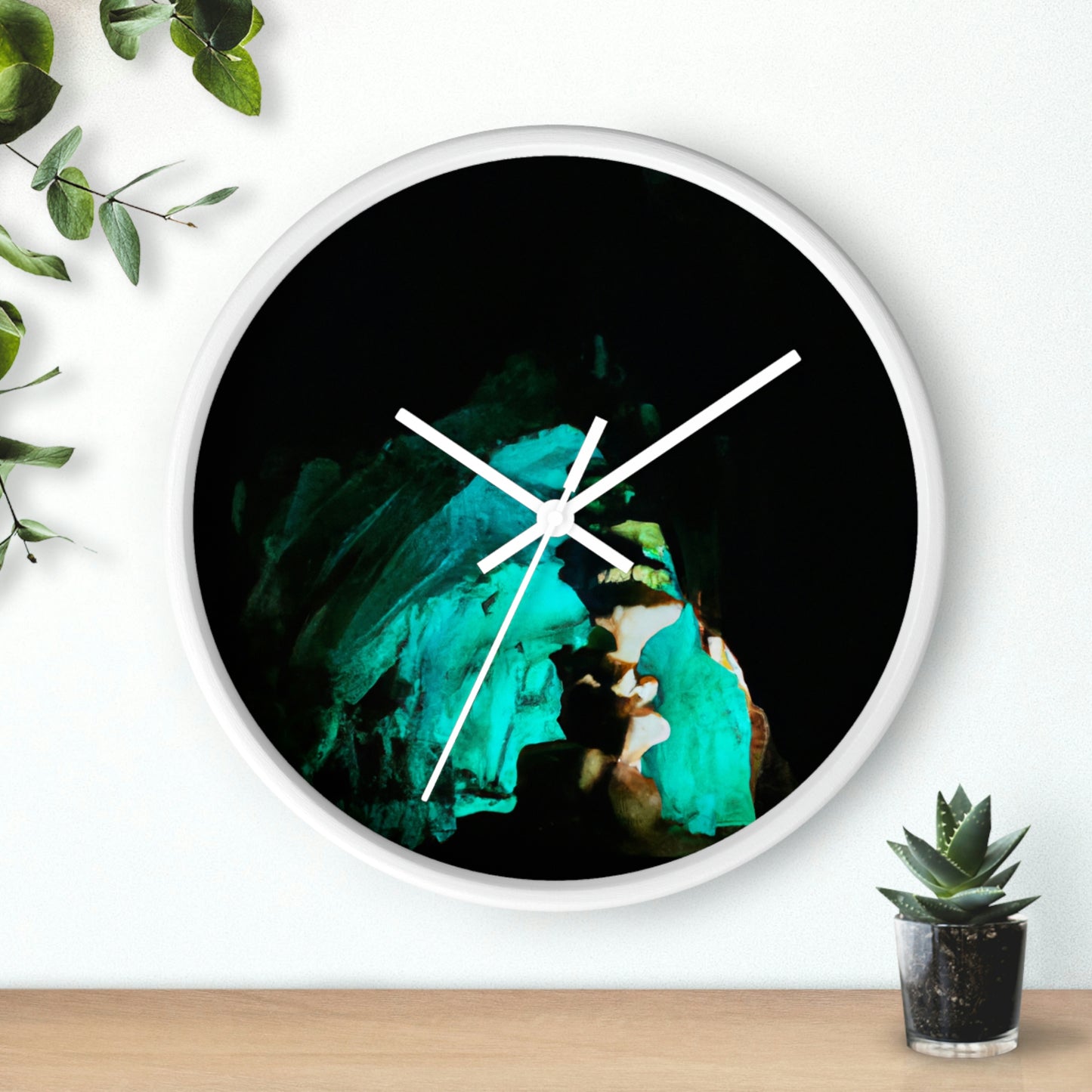 The Gleaming Relic of the Cave - The Alien Wall Clock
