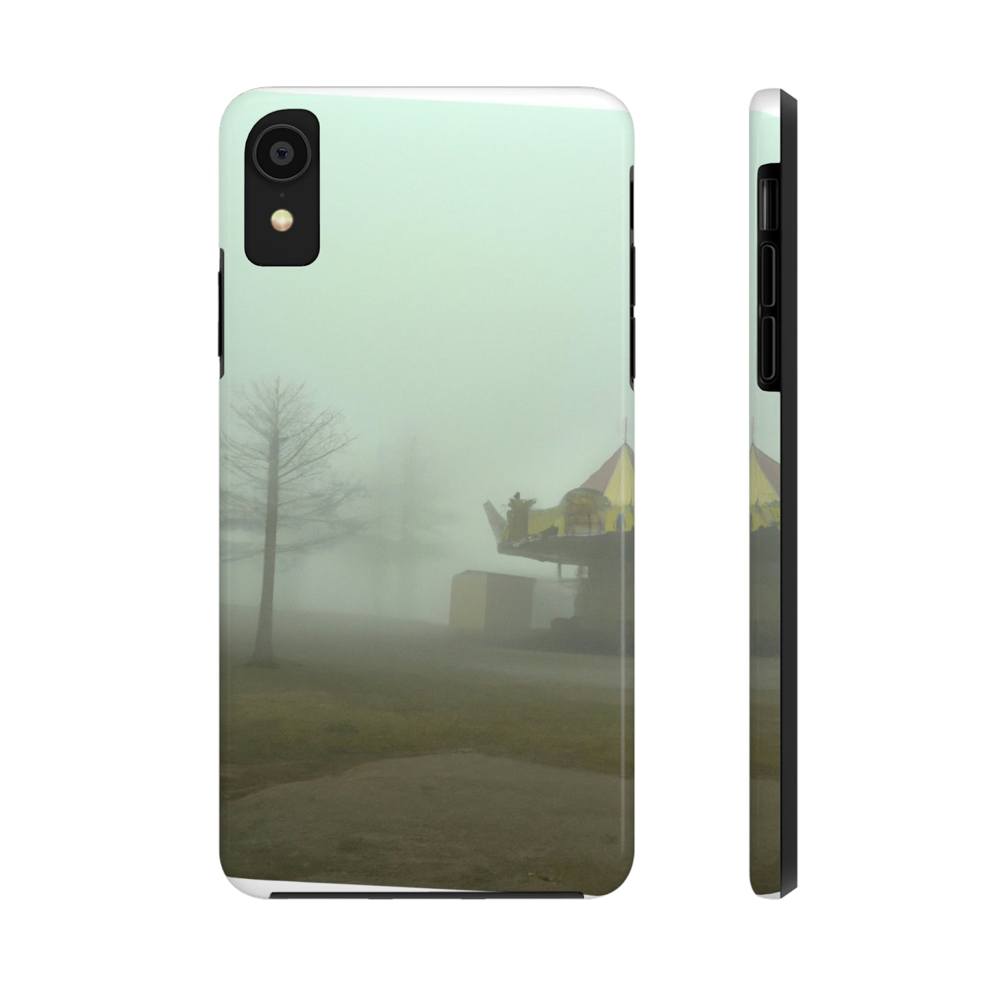 "Sueños brumosos de un carnaval abandonado" - The Alien Tough Phone Cases