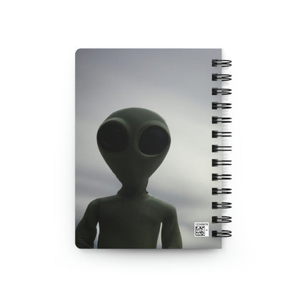 "A la deriva en el universo" - The Alien Cuaderno encuadernado en espiral