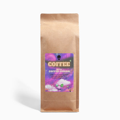 Mushroom Coffee Fusion - Lion’s Mane & Chaga 16oz "Starry Night Symphony" - The Alien Coffee