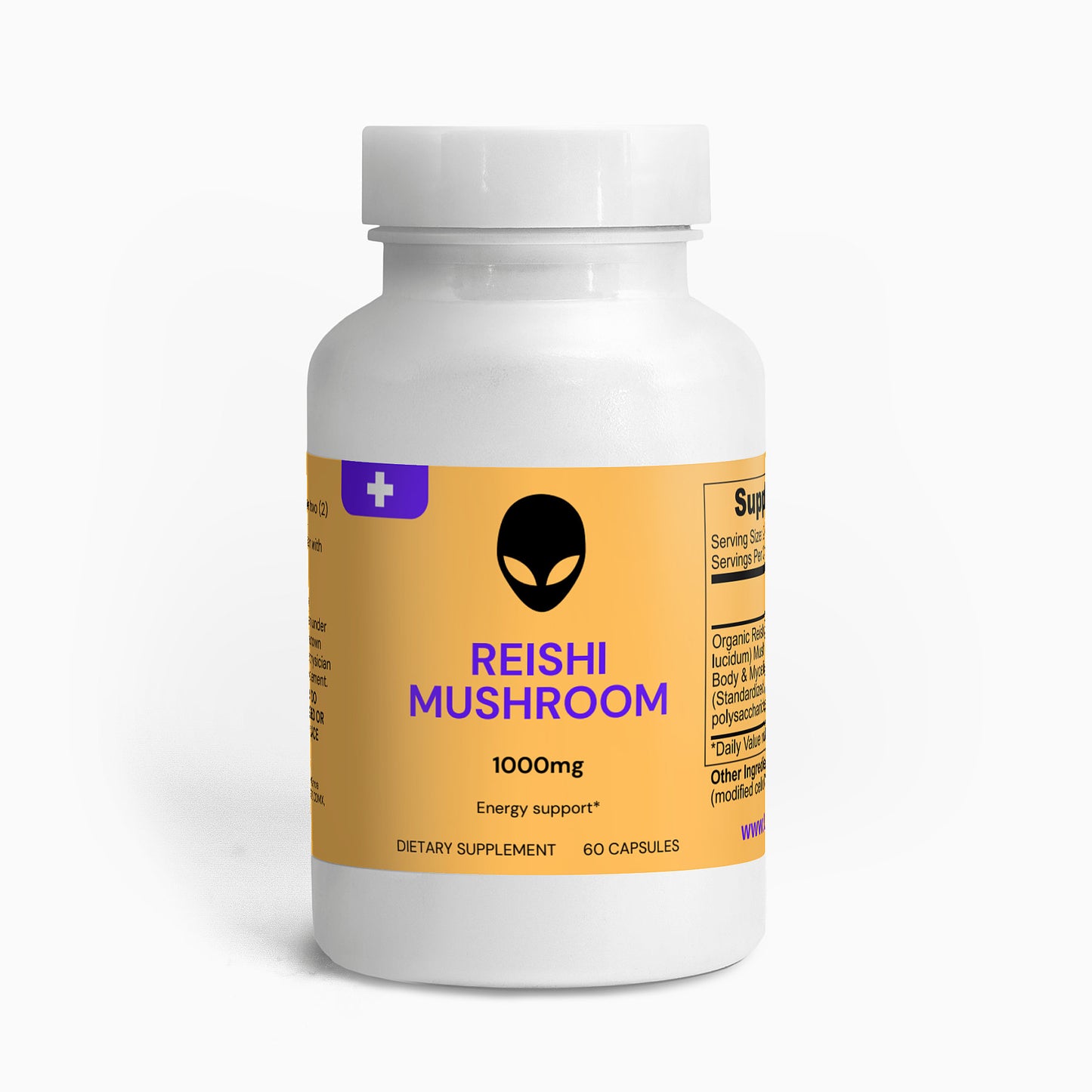 Seta Reishi 1000 Mg The Alien Vitamins &amp; Supplements