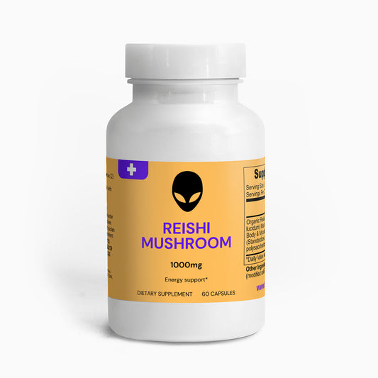 Reishi Mushroom 1000 mg Die Alien-Vitamine und Nahrungsergänzungsmittel