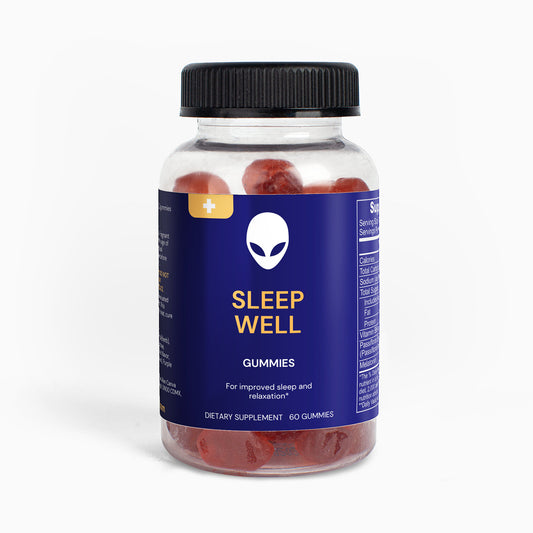 Sleep Well (Adulto) 60 Gomitas The Alien Vitamins &amp; Supplements