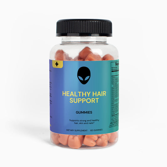 Healthy Hair Support Gummies 60 Gummies Die Alien Vitamine &amp; Nahrungsergänzungsmittel