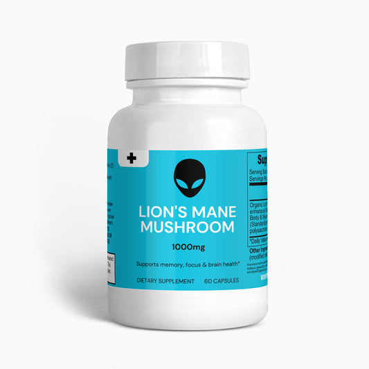 Lion's Mane Mushroom The Alien Vitaminas y suplementos