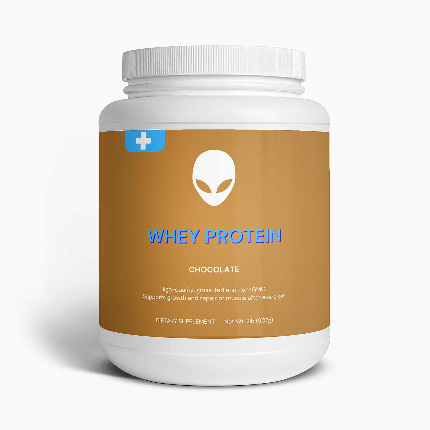 Whey Protein (Schokoladengeschmack) 2lb The Alien Vitamins &amp; Supplements