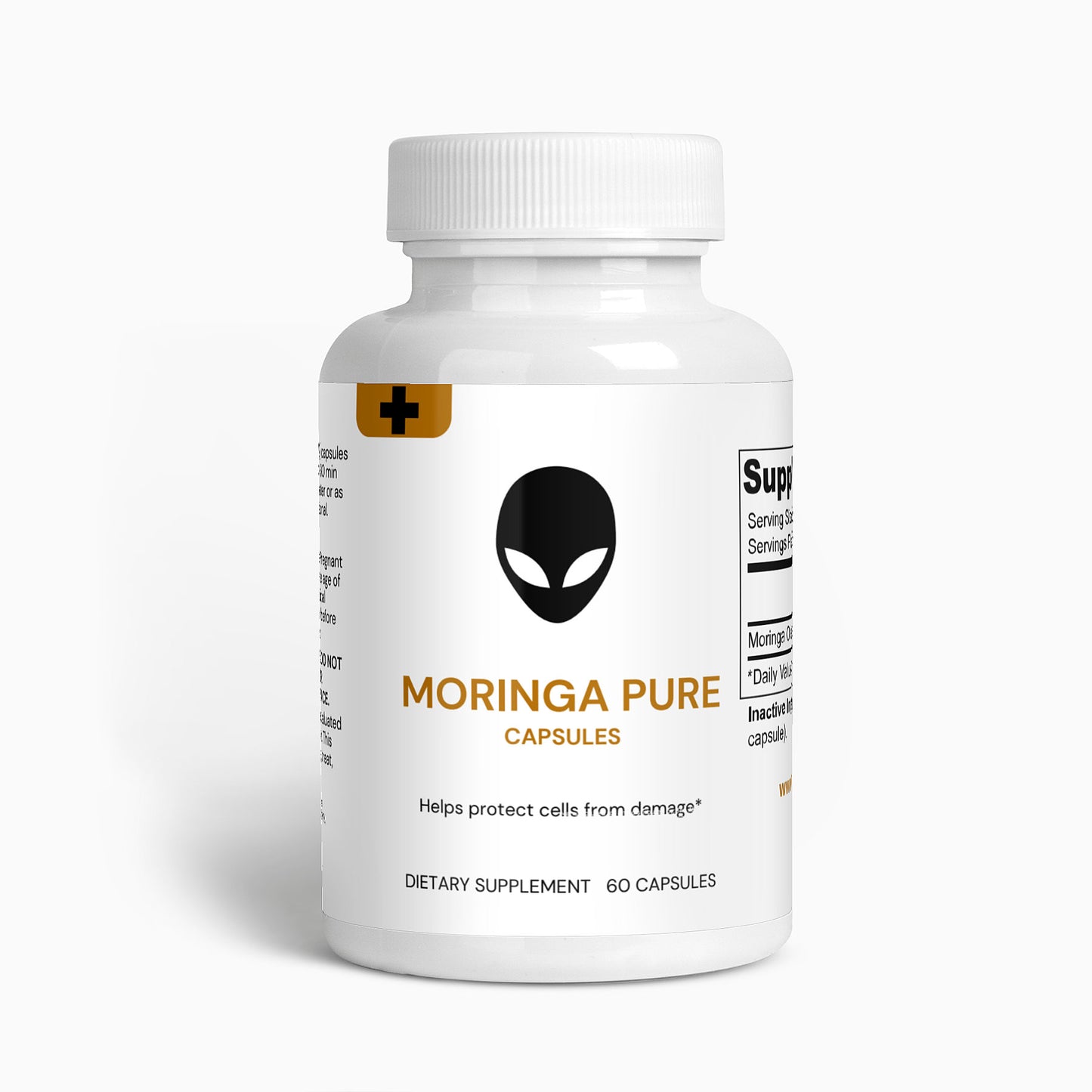 Moringa Pure 60 cápsulas The Alien Vitamins &amp; Supplements