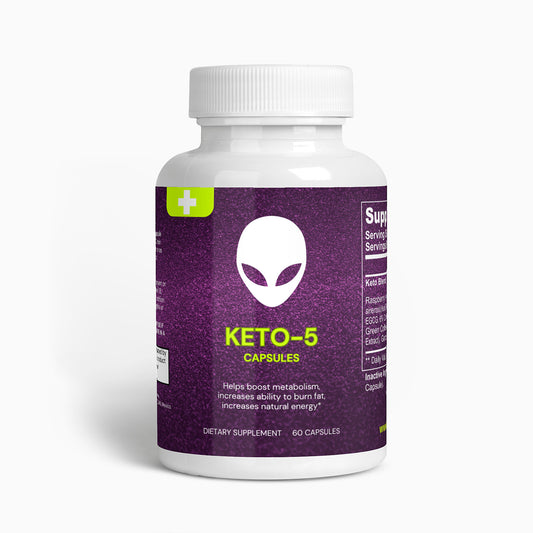 Keto-5 60 Kapseln The Alien Vitamins &amp; Supplements