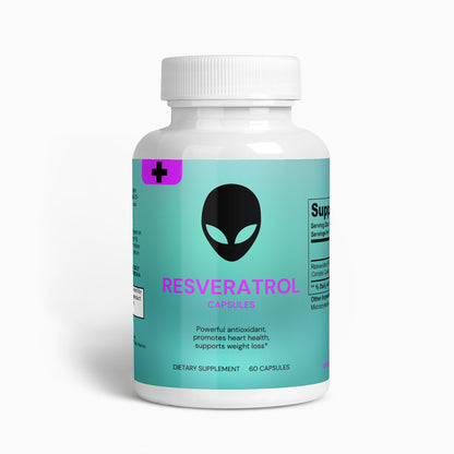 Resveratrol 50 % 600 mg 60 Kapseln The Alien Vitamins &amp; Supplements