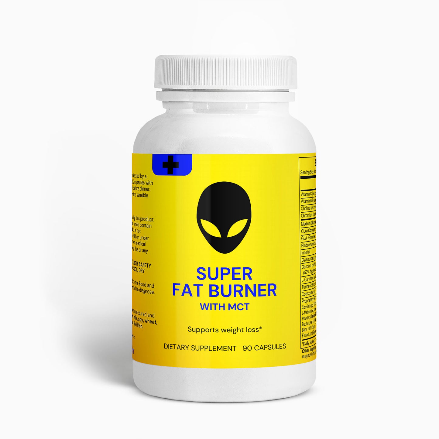 Super Fatburner mit MCT 90 Kapseln The Alien Vitamins &amp; Supplements