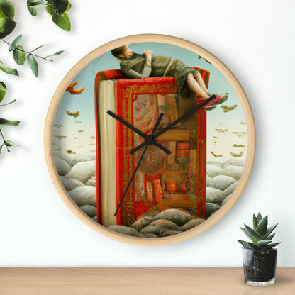 "Cradled by Knowledge" - The Alien Wall Clock